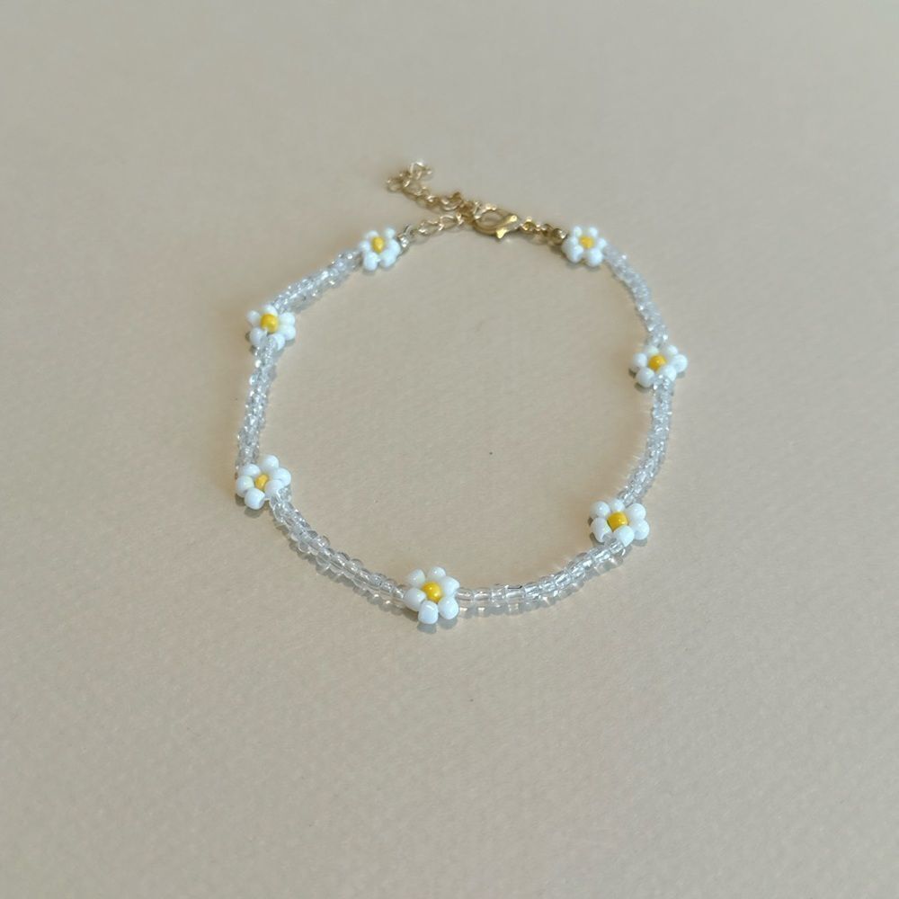 Boho flower bracelet M961 - Picture 3 of 5